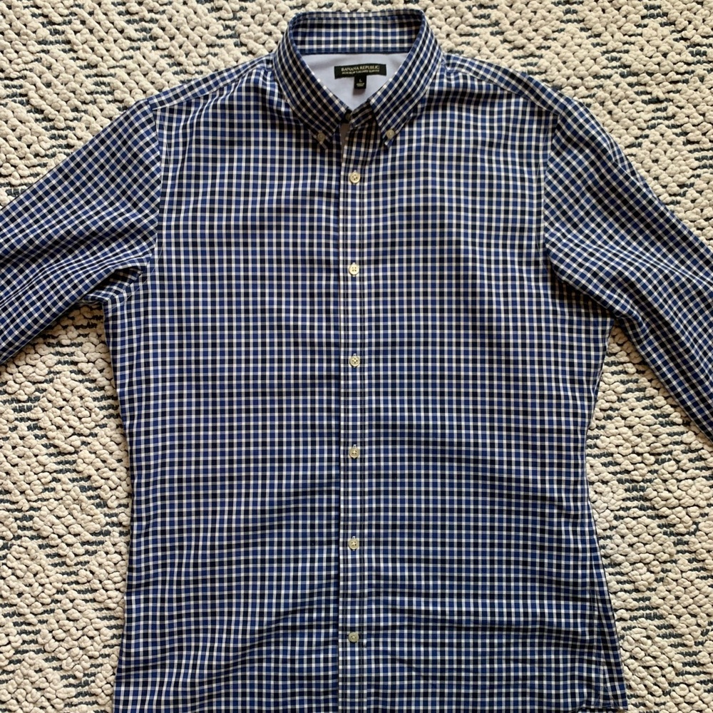 Banana Republic Non-Iron Slim Fit Woven